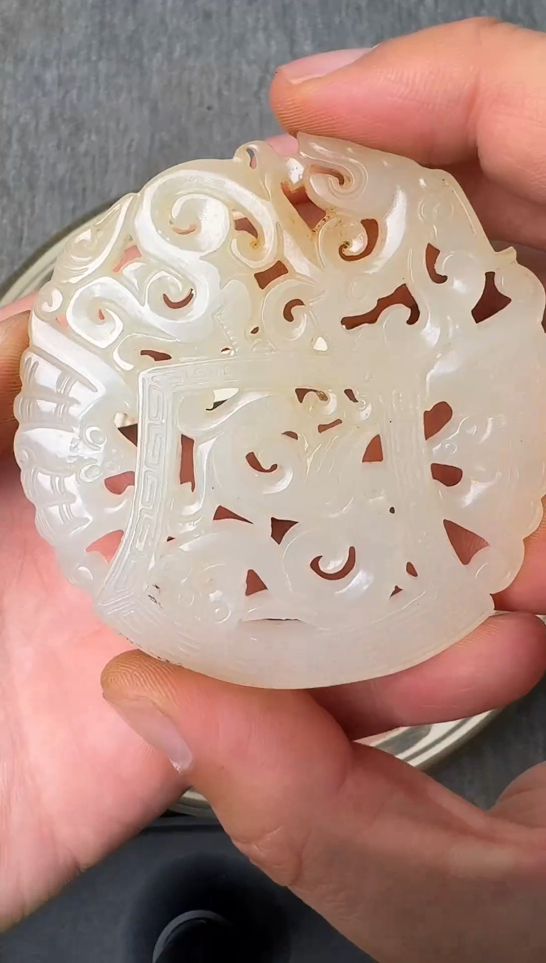 未镶嵌和田玉把件88888