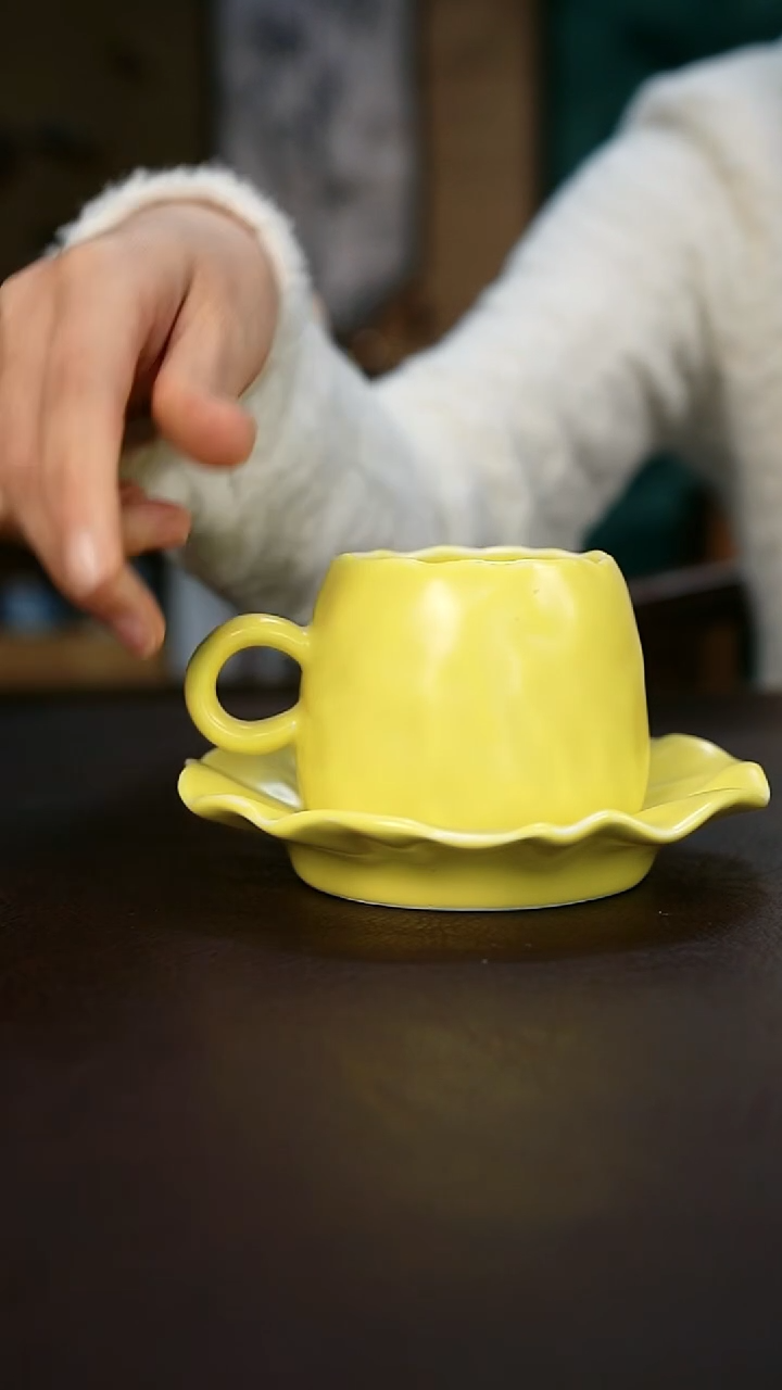 【闪购商品】景德镇陶瓷杯碗柴烧多人