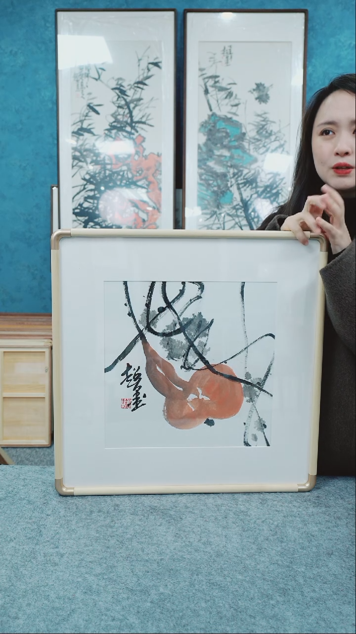 【闪购商品】国画50*50郑志超老师花鸟