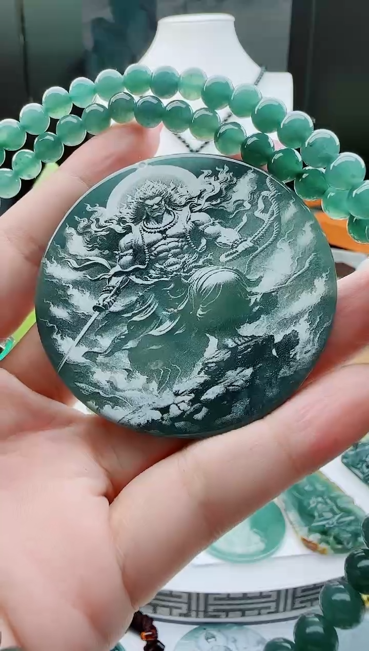 【闪购商品】翡翠颈饰未镶嵌多样性随机一件发货