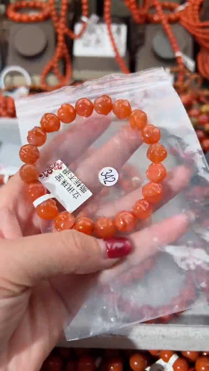 【闪购商品】南红玛瑙手串未镶嵌10+