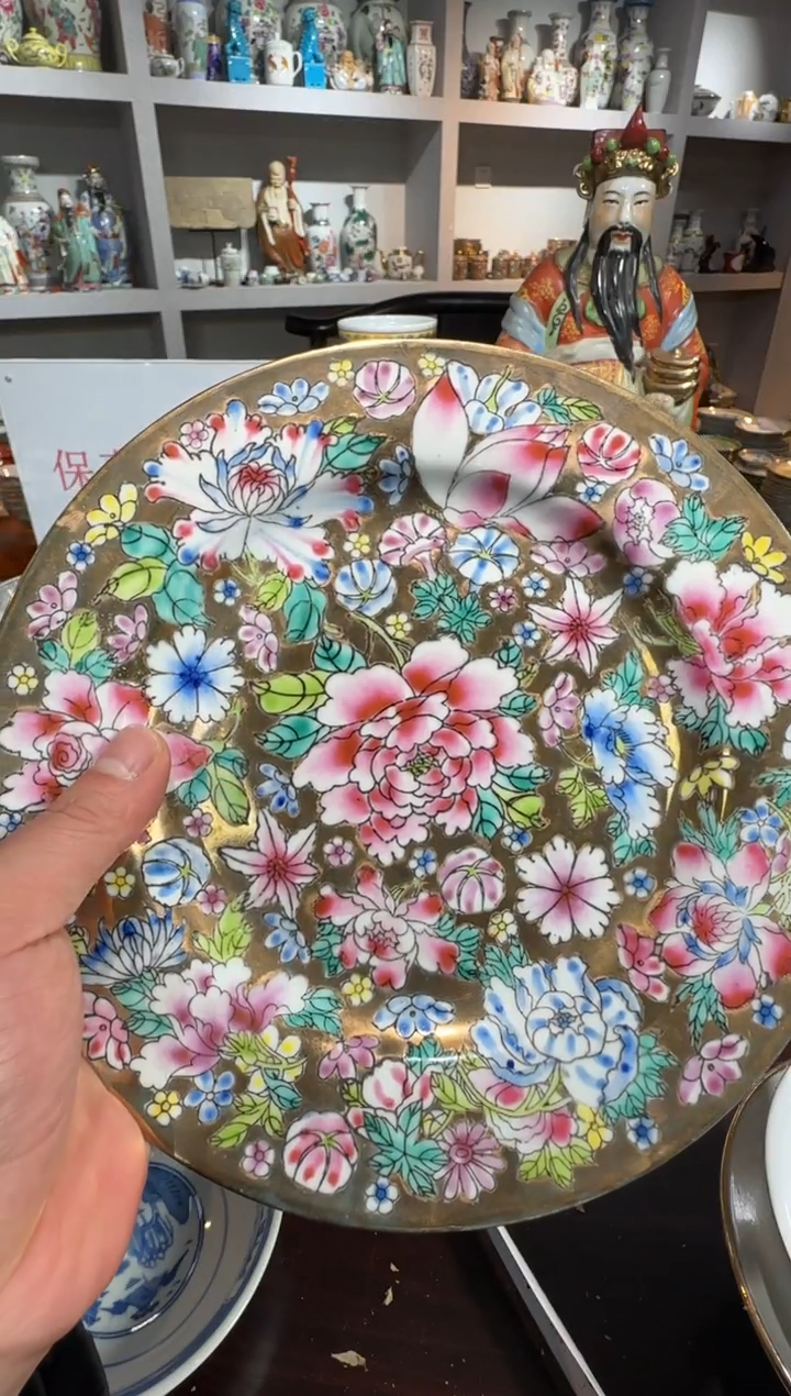 瓶567时期景德镇陶瓷盘