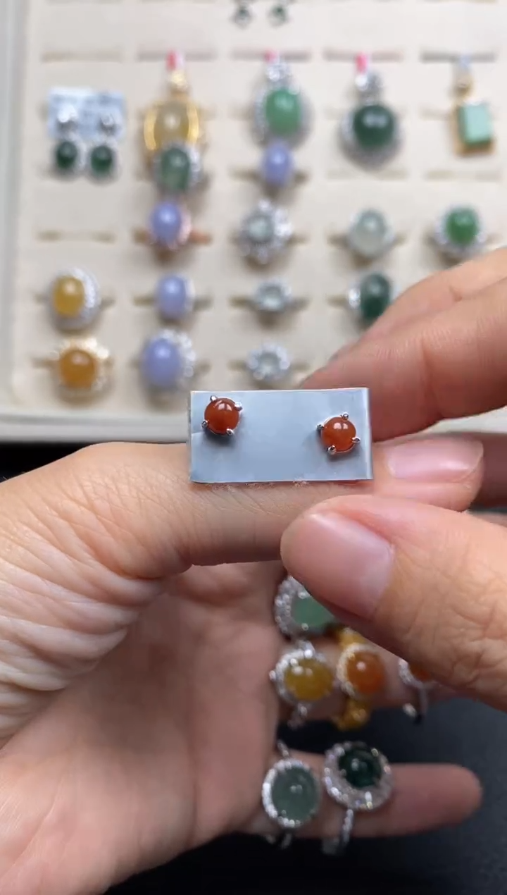 【闪购商品】翡翠戒指银S925镶嵌1111