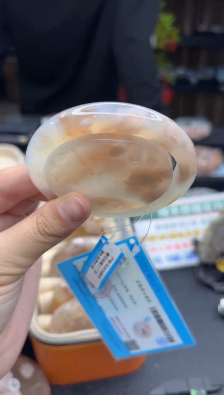 【闪购商品】石英质玉手镯未镶嵌31（57圈赠送镯心）