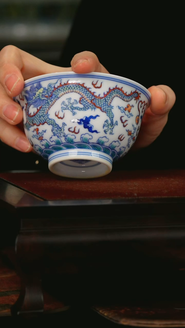 【闪购商品】栗子严选景德镇茶器@@涂杏花