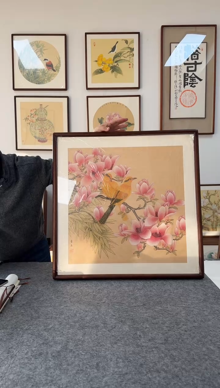 书法青石91-63*63尺寸手绘同款