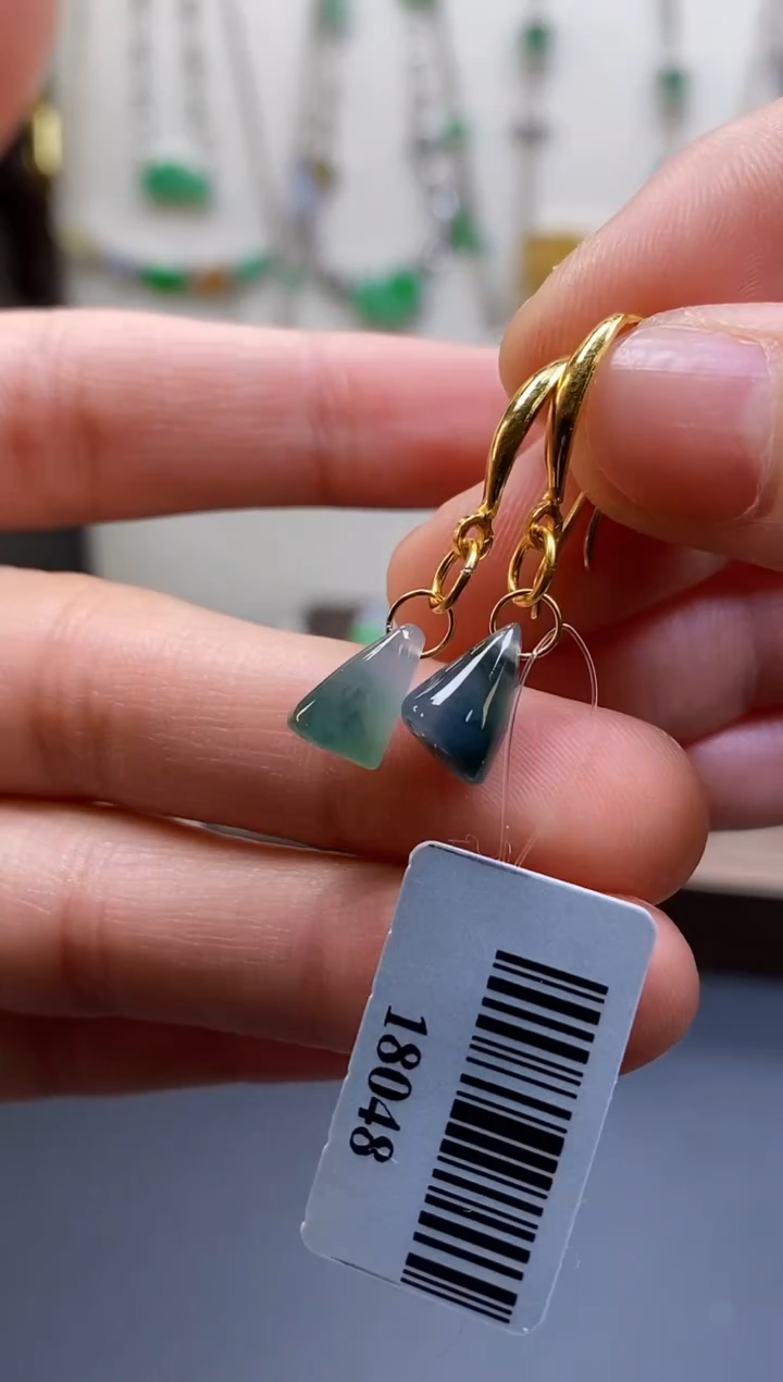 颈饰银S925镶嵌翡翠18048