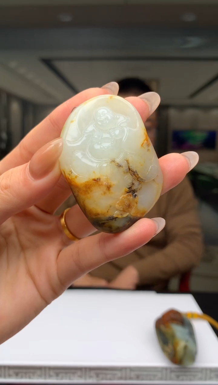 【闪购商品】定制和田玉Boss阳天然和田玉（拍一发一）