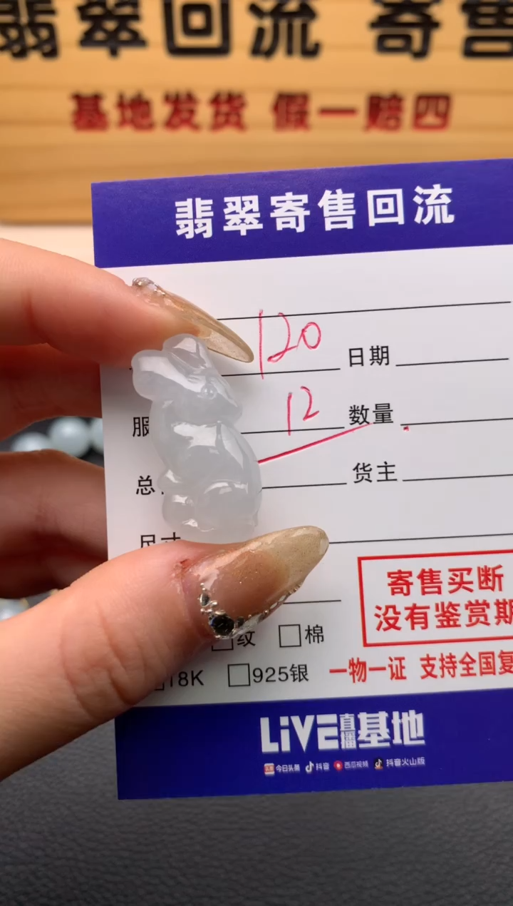 【闪购商品】翡翠颈饰未镶嵌21009634