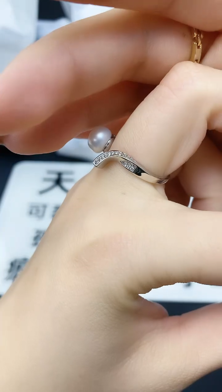 未镶嵌耳饰淡水珍珠jz1009