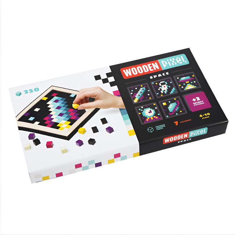 木质马赛克立方体太空（250pcs）