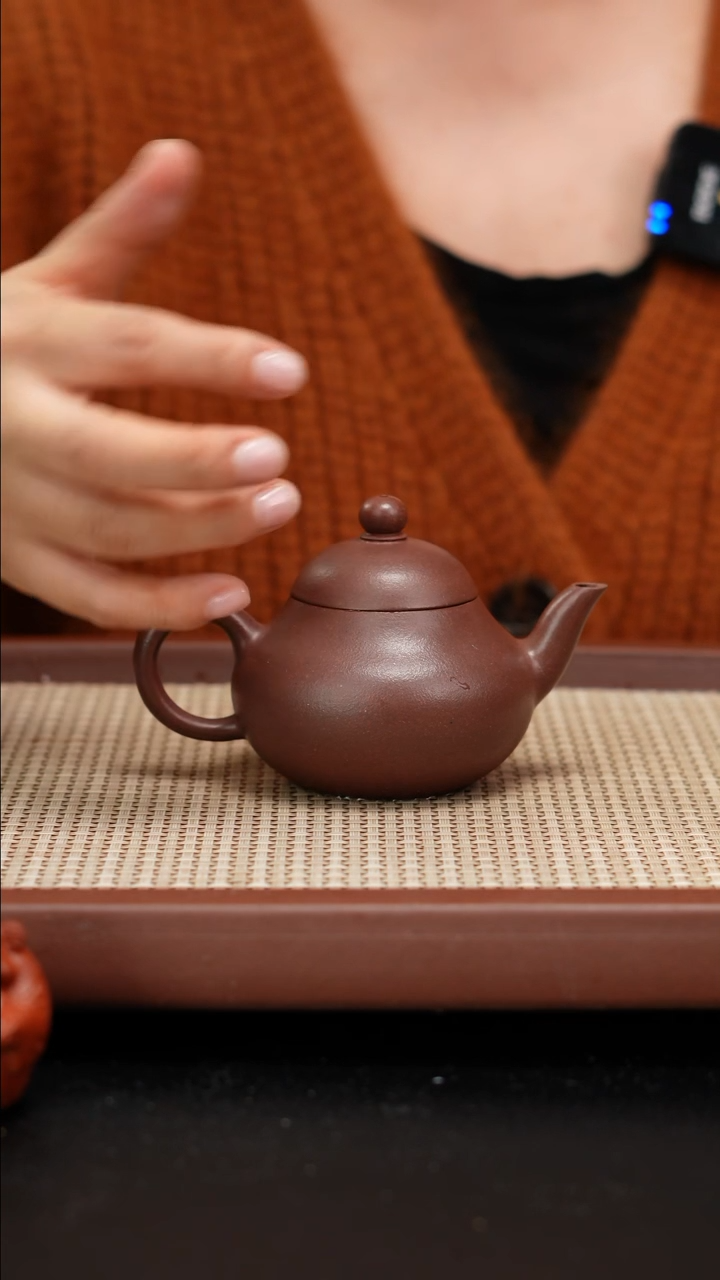 【闪购商品】紫砂茶壶底曹清梨形