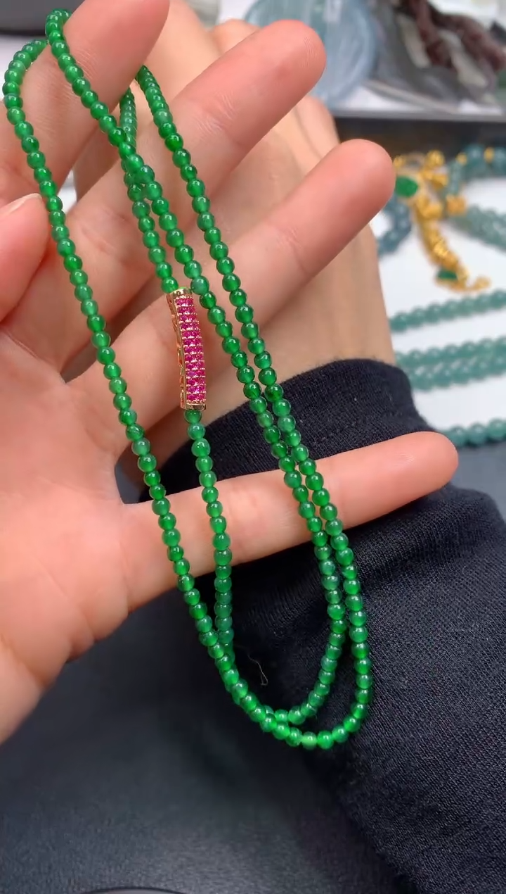 【闪购商品】翡翠颈饰未镶嵌多样性发其一