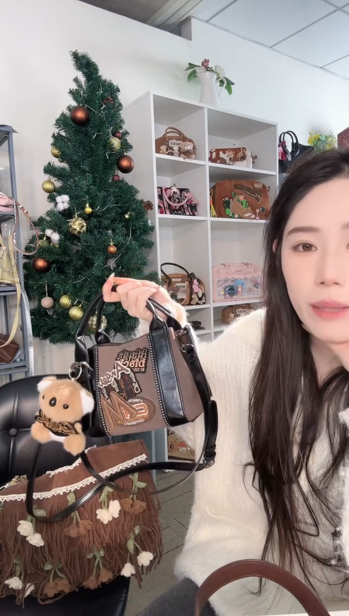 PU必灵手工潮包包