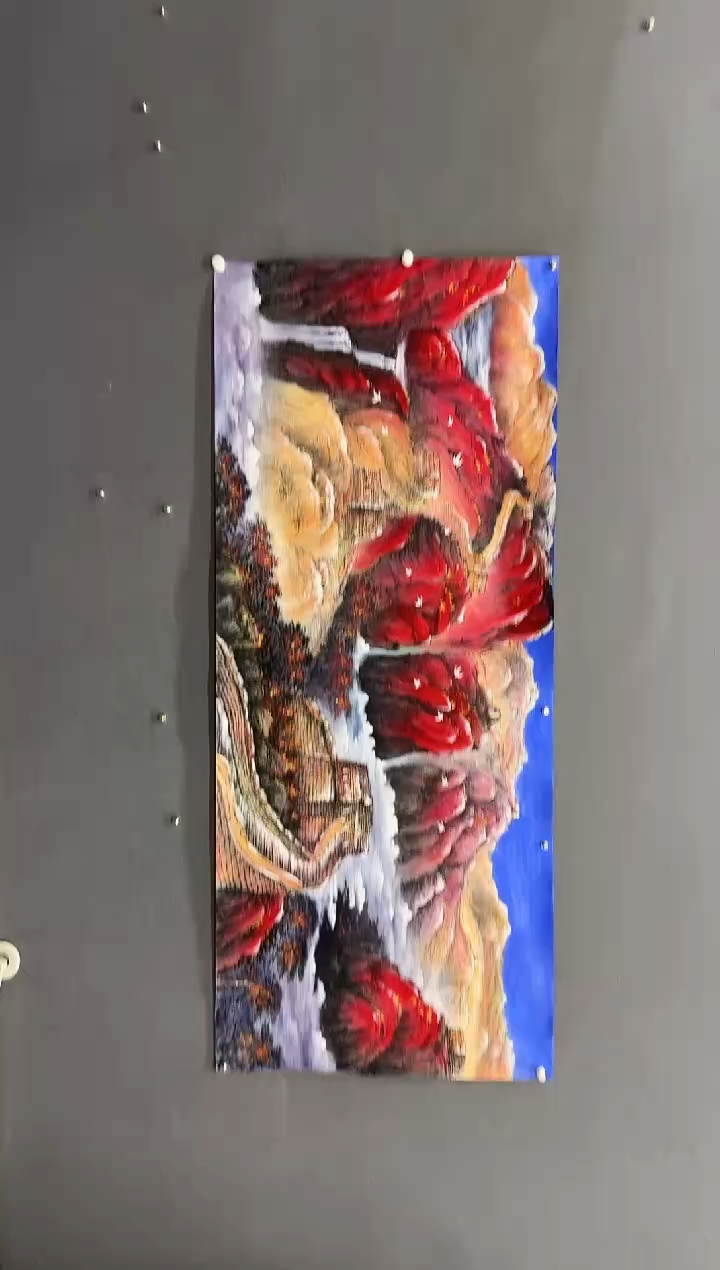 国画李元晦-国画山水16平尺