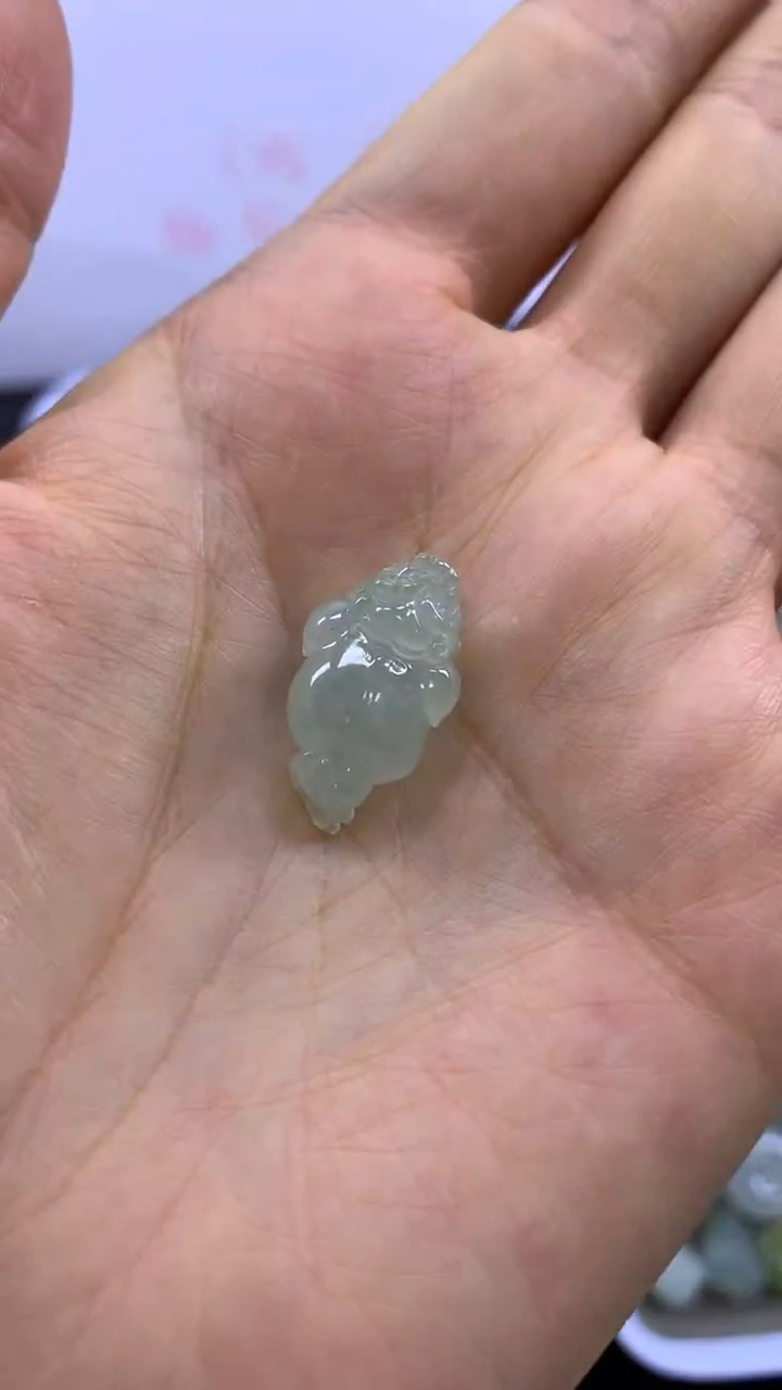 颈饰未镶嵌翡翠美*缅甸天然A货翡翠