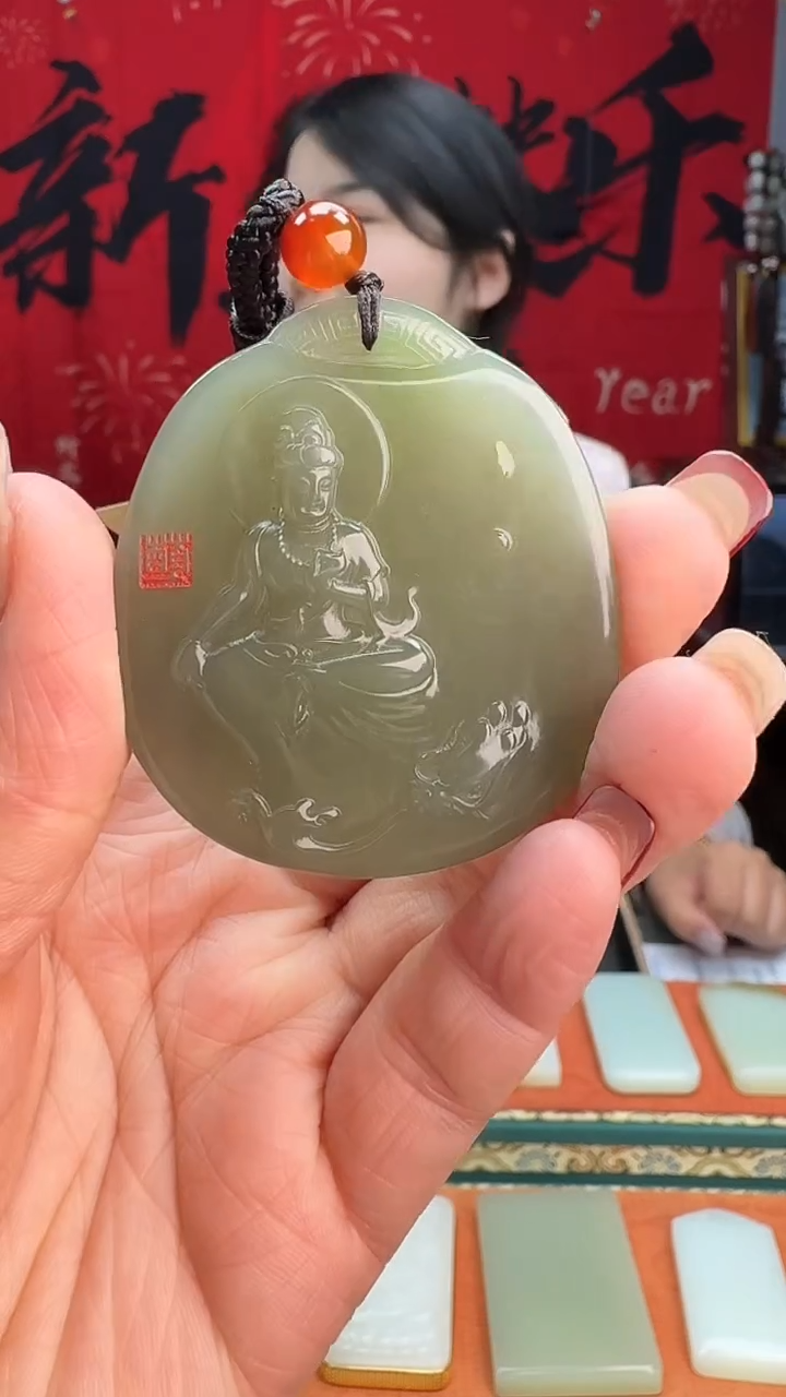 【闪购商品】和田玉颈饰未镶嵌1