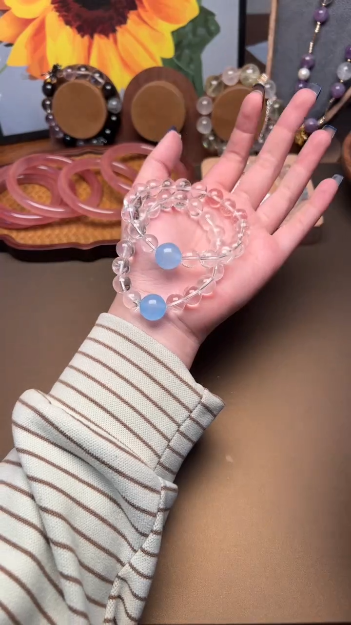 未镶嵌手串水晶1