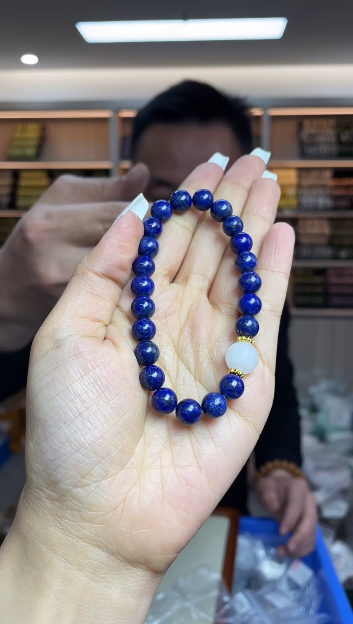 【闪购商品】青金石·未镶嵌多样性发一件
