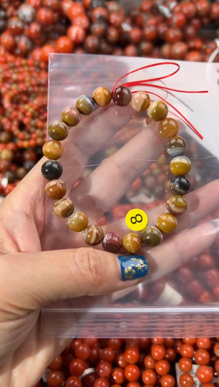 未镶嵌手串南红玛瑙9