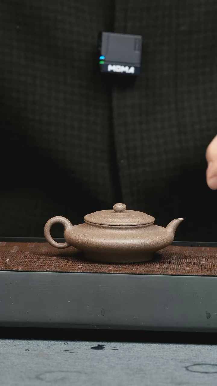 【闪购商品】紫砂茶壶五堂 虚扁-源远堂藏-大彬制