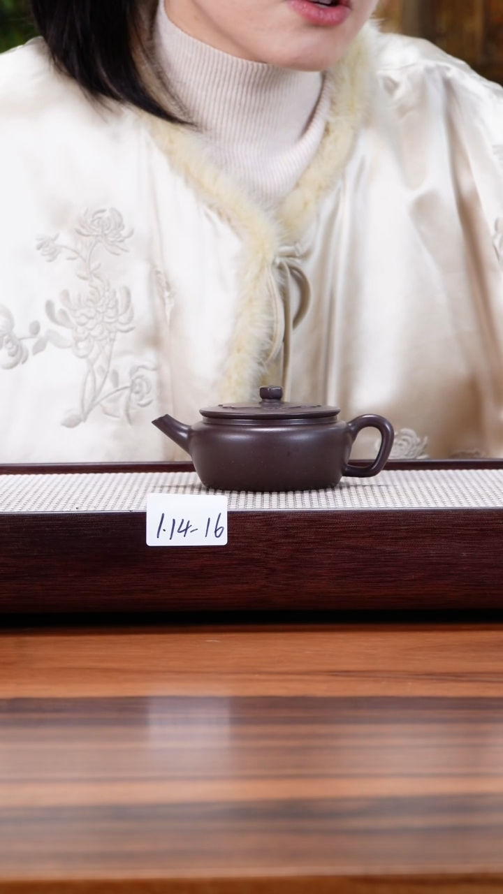 【闪购商品】紫砂茶壶1.14-16 清灰紫 云锦150
