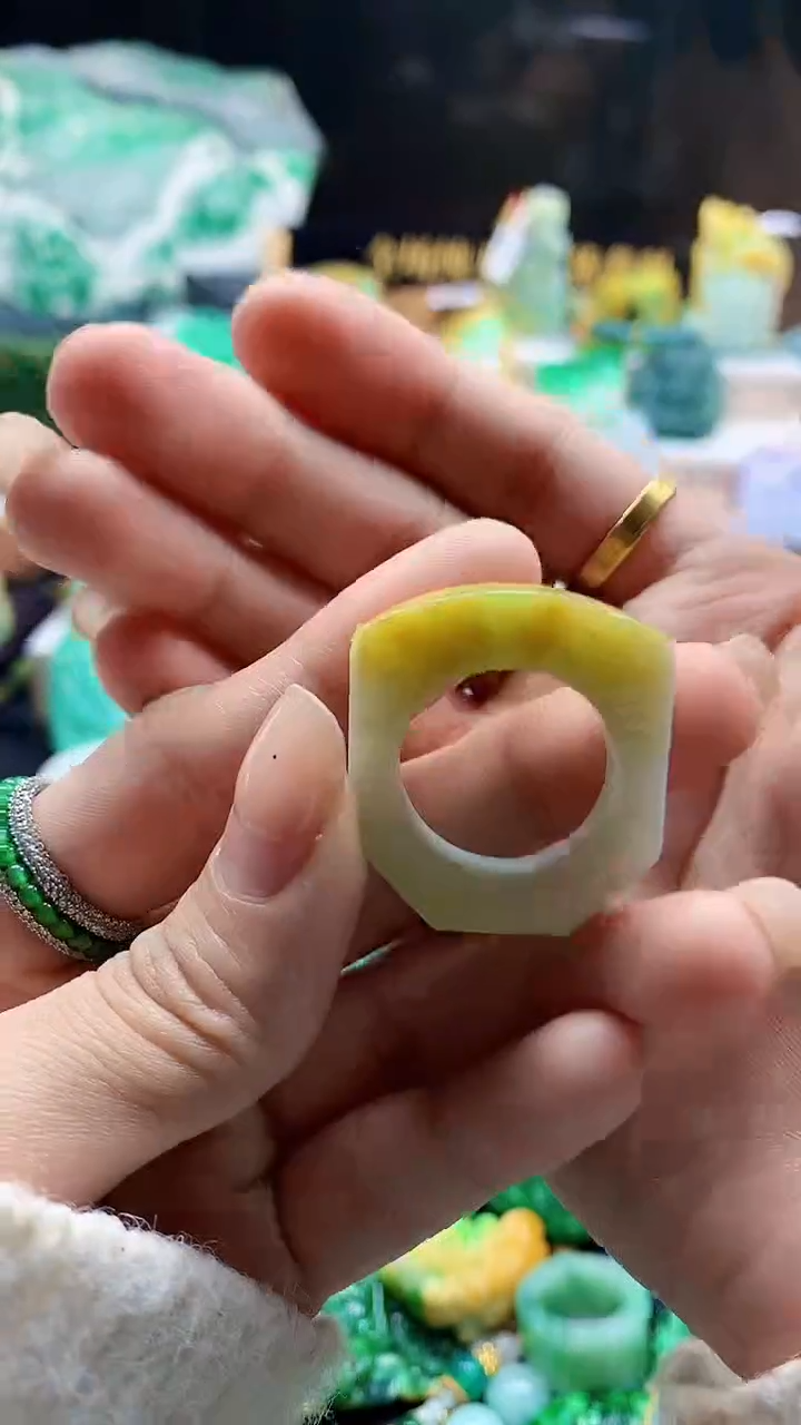 颈饰未镶嵌翡翠天然缅甸a货翡翠20圈口