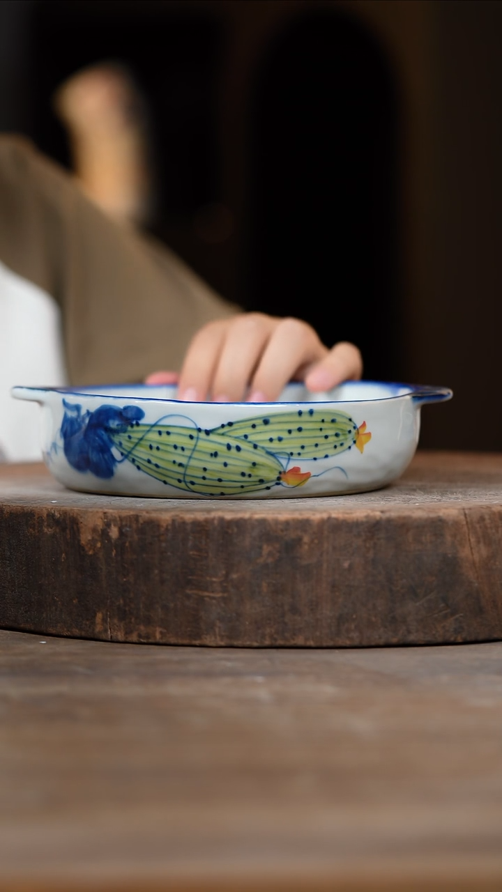瓷片景德镇高温釉下彩（食品级）