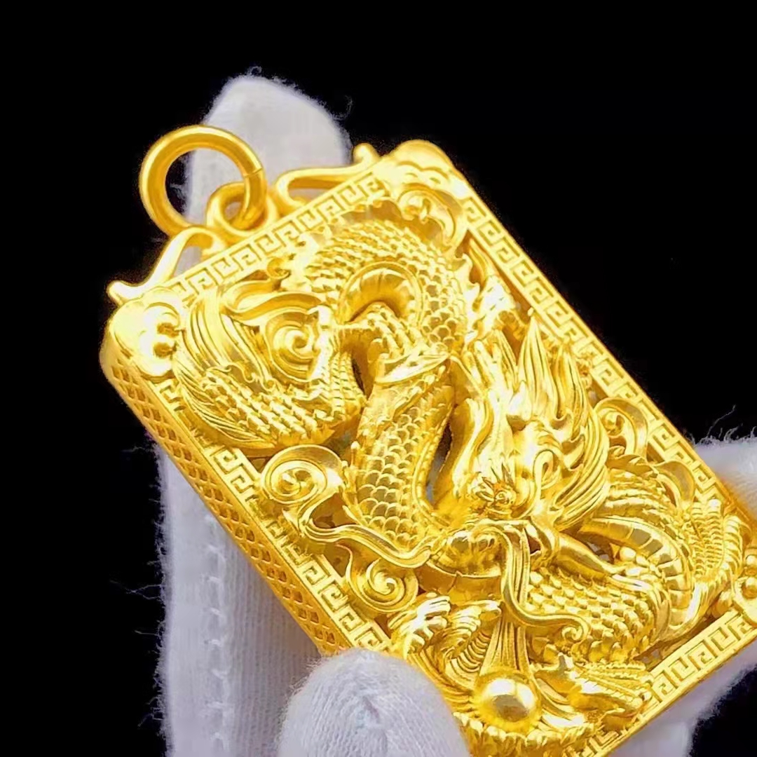 吊坠 龙腾四海吊坠