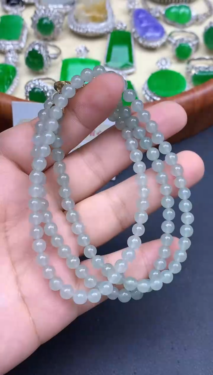 颈饰未镶嵌翡翠232-中国好珍宝