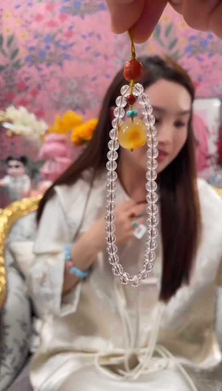 【闪购商品】水晶手机链未镶嵌手机链