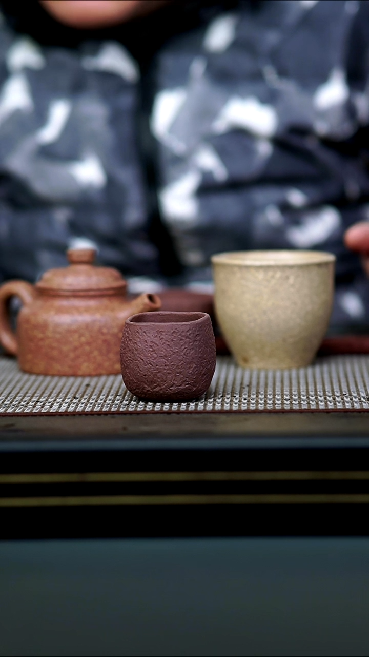 茶壶紫砂张*紫泥中主人杯