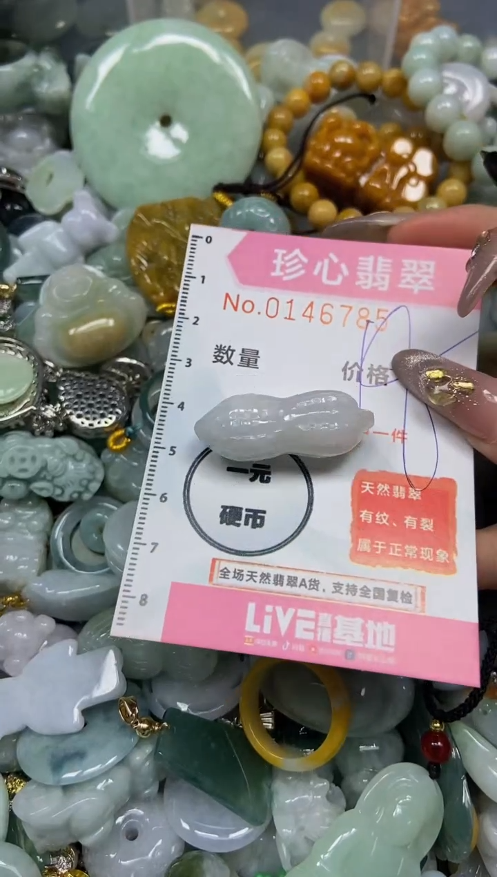 【闪购商品】翡翠颈饰未镶嵌闪购0146785