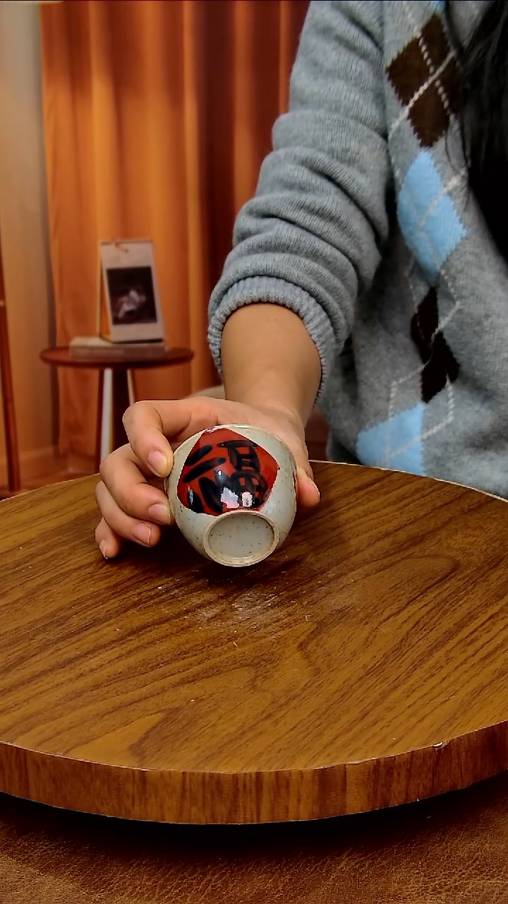 杯子陶景德镇手工手绘釉下彩陶瓷