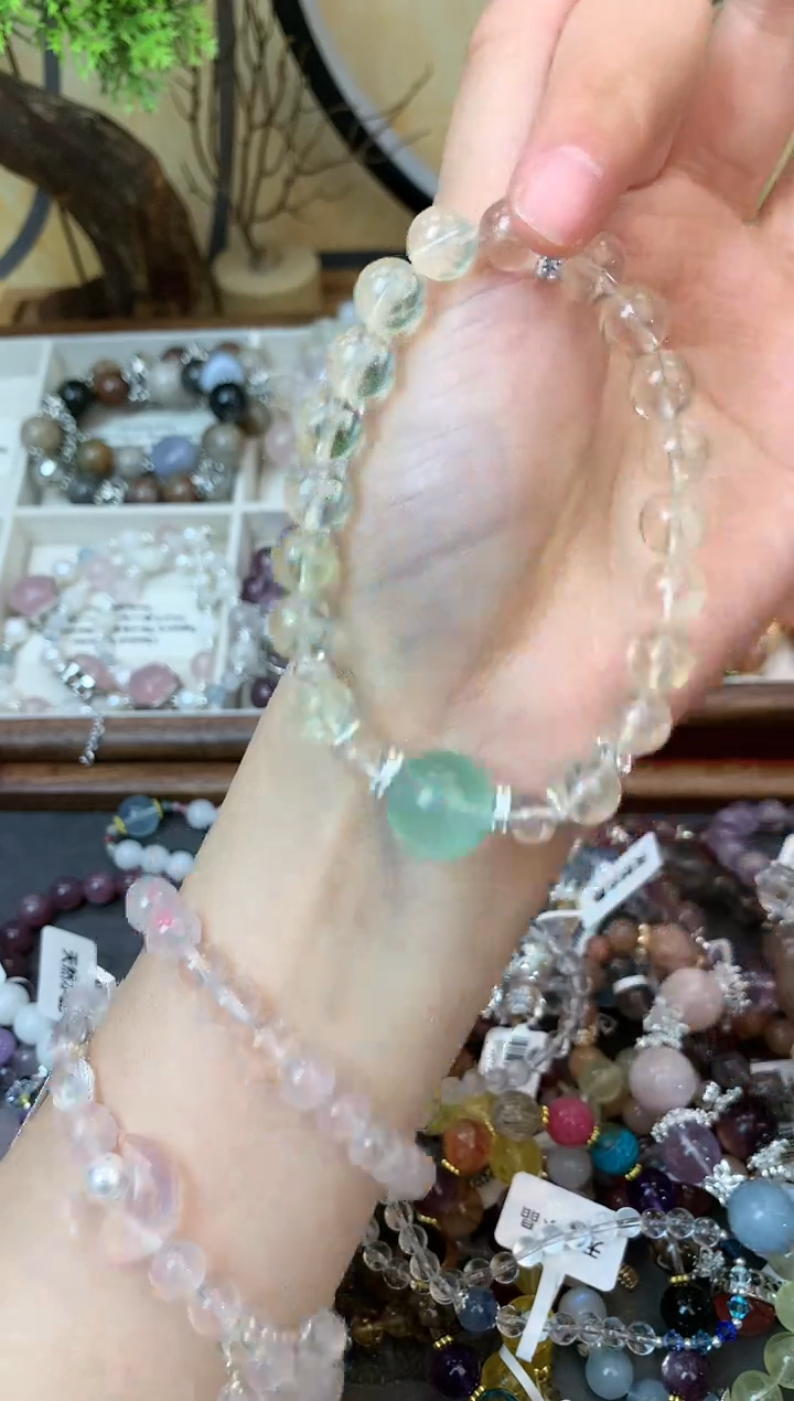 【闪购商品】黄晶手链未镶嵌232手串