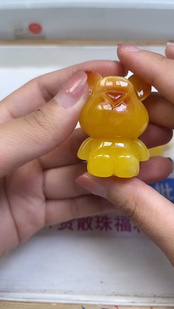 裸石蜜蜡未镶嵌L342 蜜蜡 大熊47*33mm1个13.8元