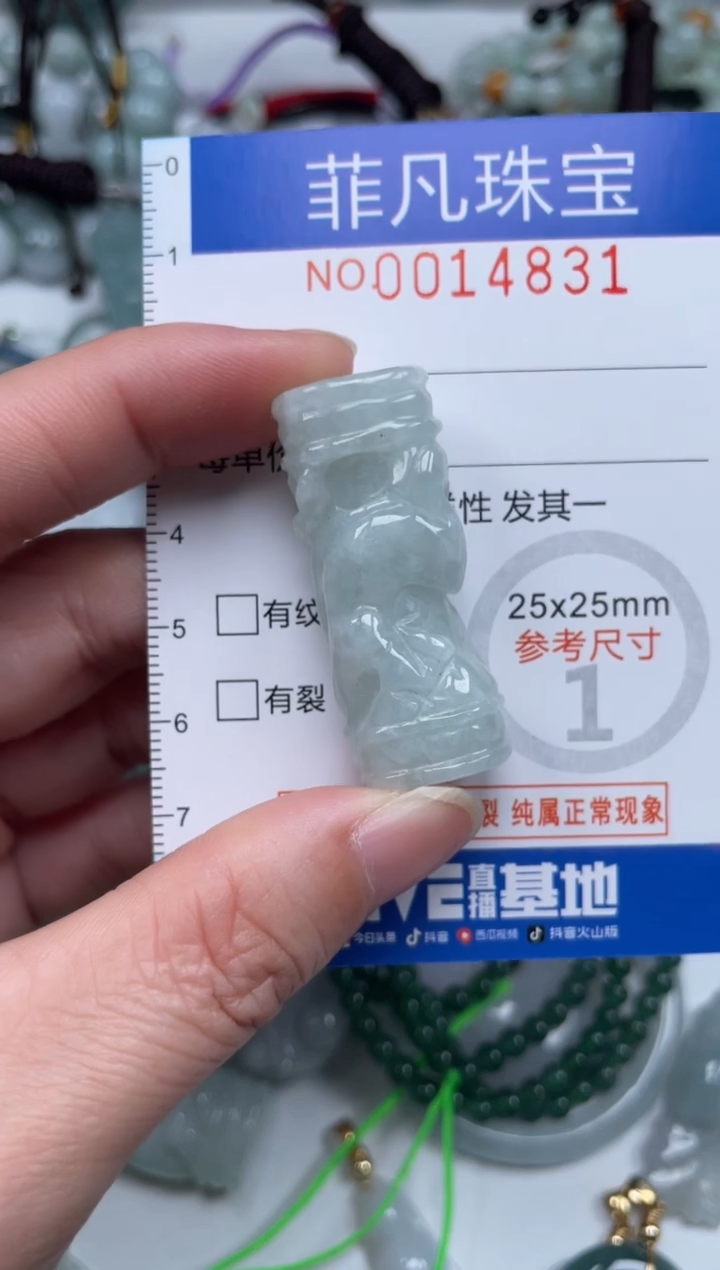 颈饰未镶嵌翡翠14831