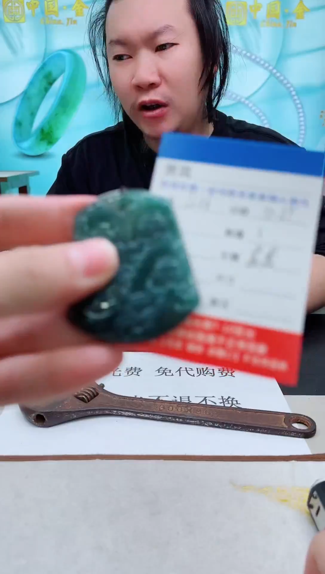 未镶嵌定制翡翠LL26翡翠吊坠-多样性发其一