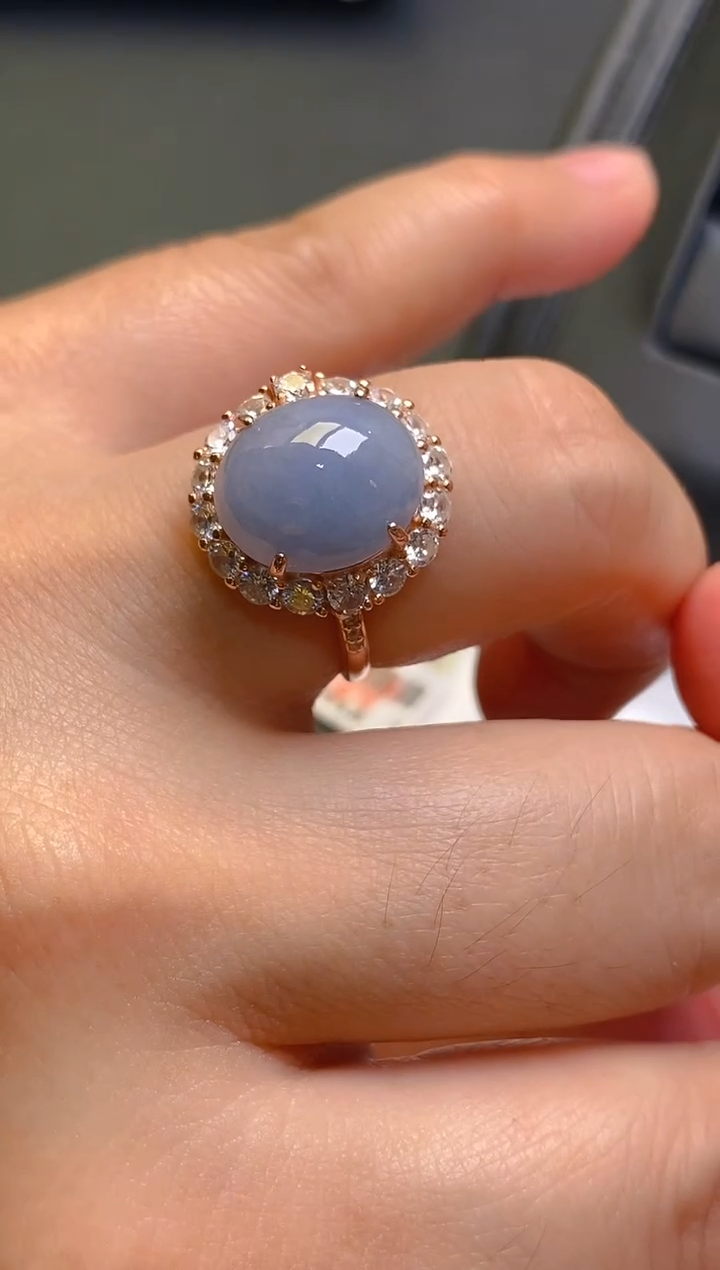 【闪购商品】翡翠耳饰银S925镶嵌天然A货翡翠1