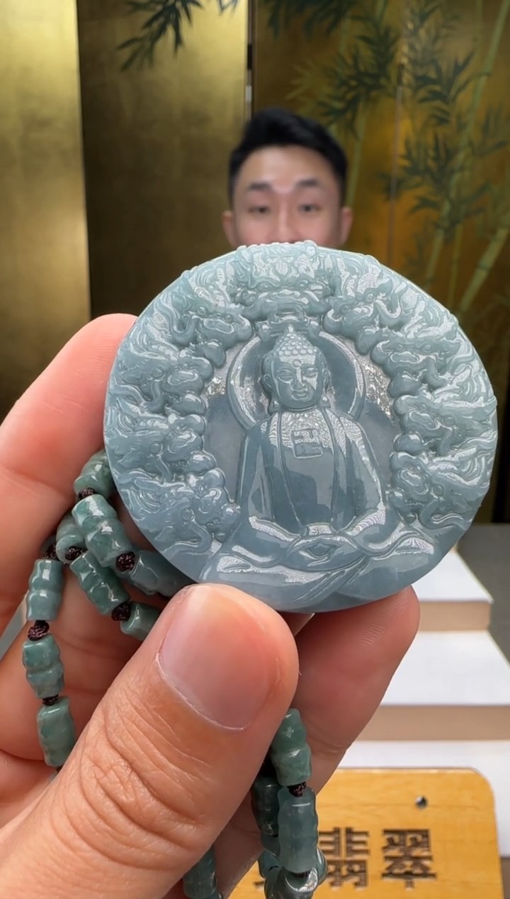 吊坠(赠链)未镶嵌翡翠多样性发其一XM@@60B7J03757