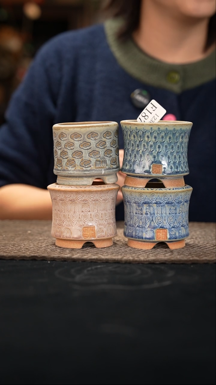 口径花盆12-30-187一组4个默认有瑕