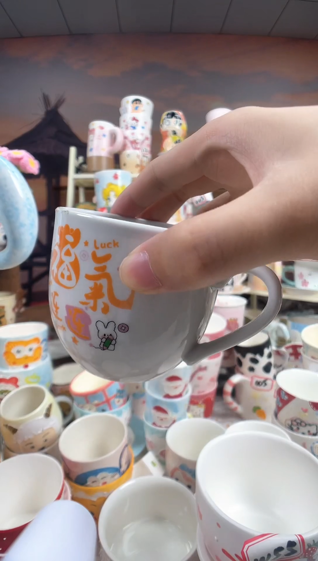 【闪购商品】景德镇手工陶瓷杯