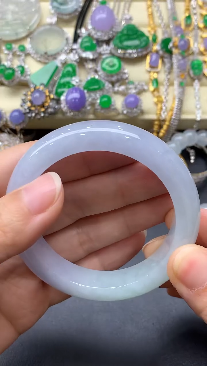 未镶嵌手镯翡翠516-中国好珍宝