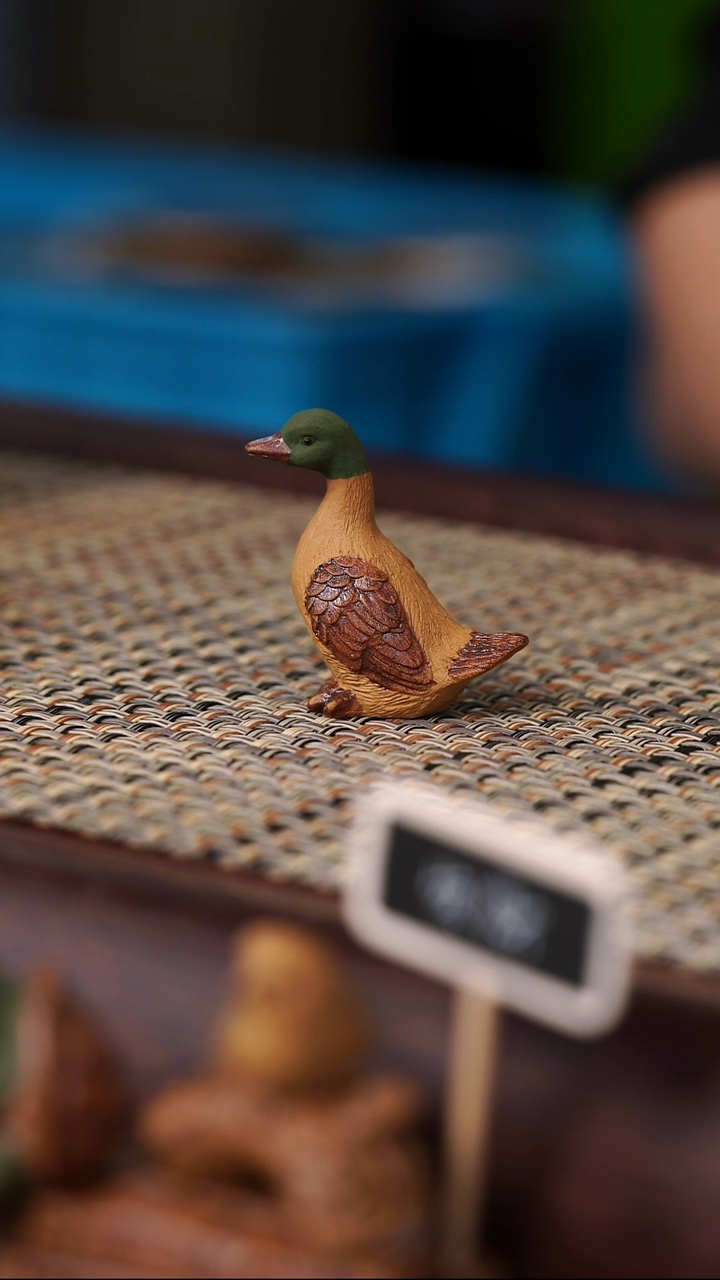 原矿茶宠春江水暖鸭先知 昂首