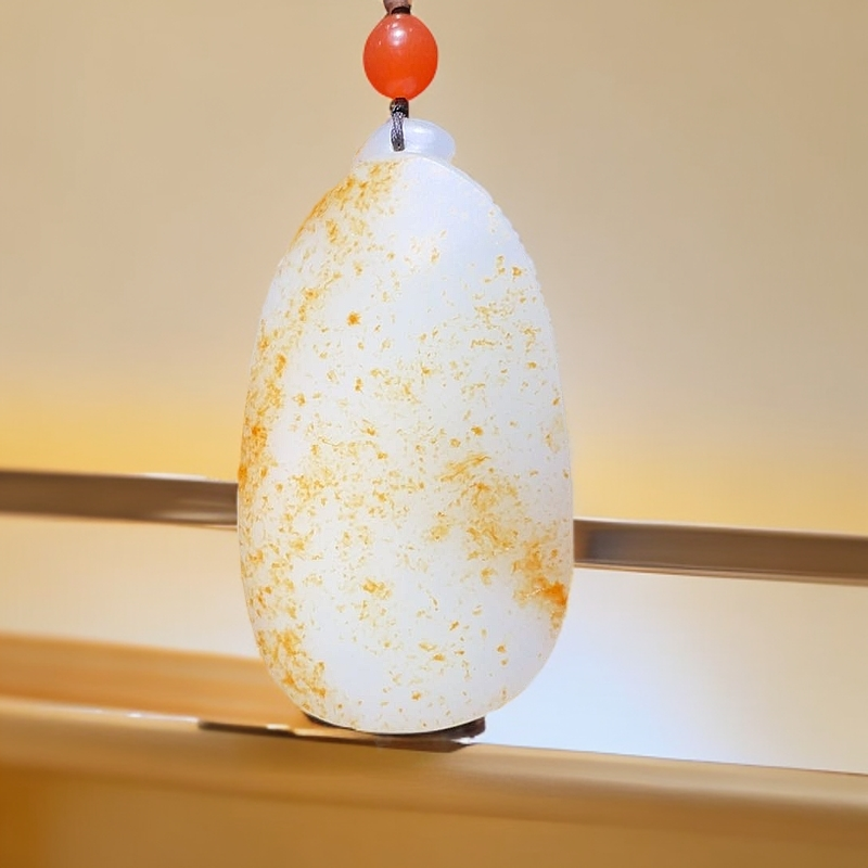 和田玉吊坠(不含链)未镶嵌