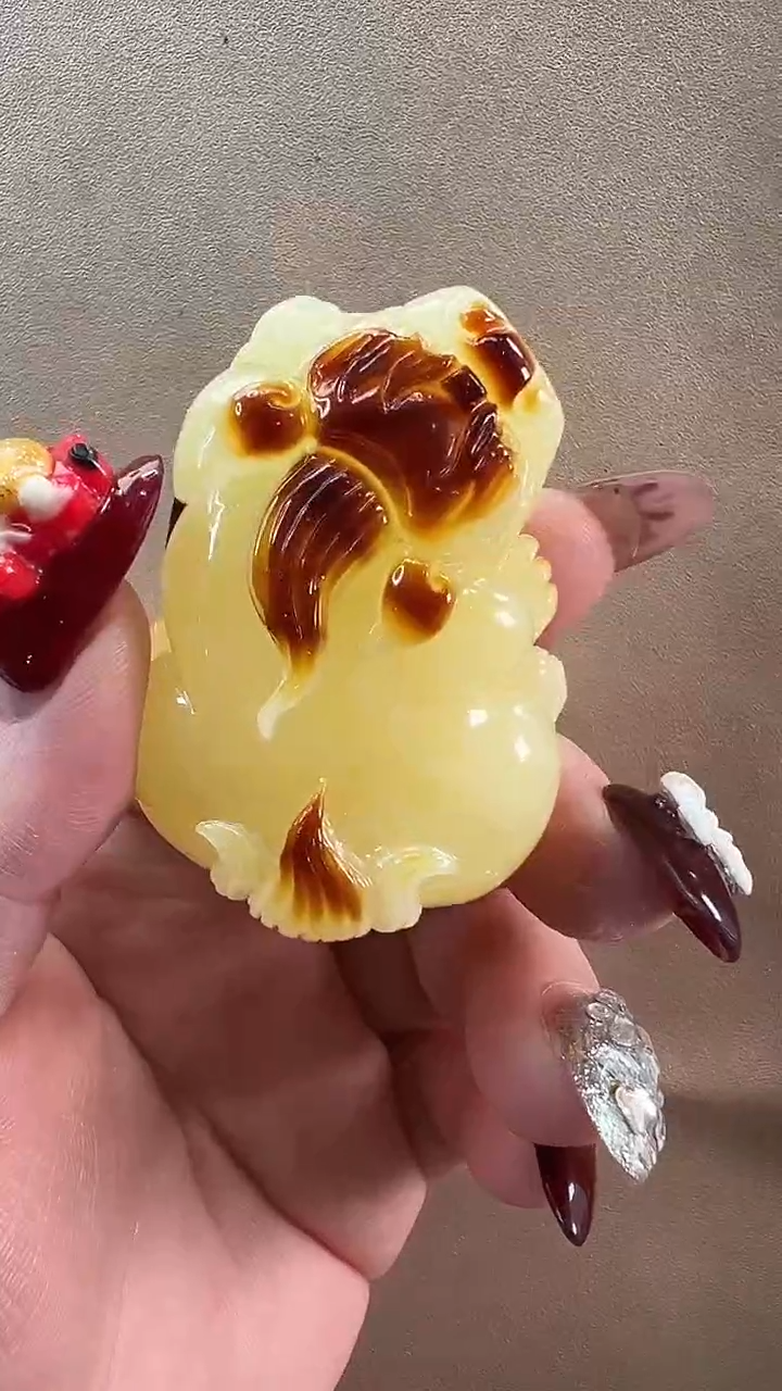 【闪购商品】琥珀颈饰未镶嵌吊坠