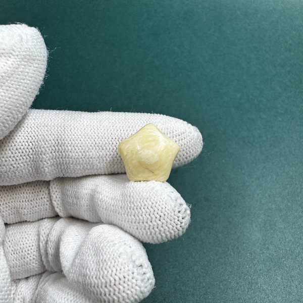 N1121天然猛犸牙星星配饰 支持鉴定 假一罚四