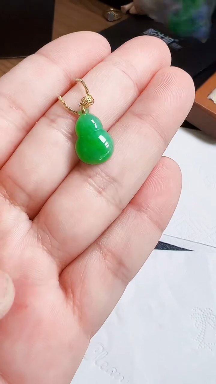 颈饰未镶嵌翡翠琅*1111