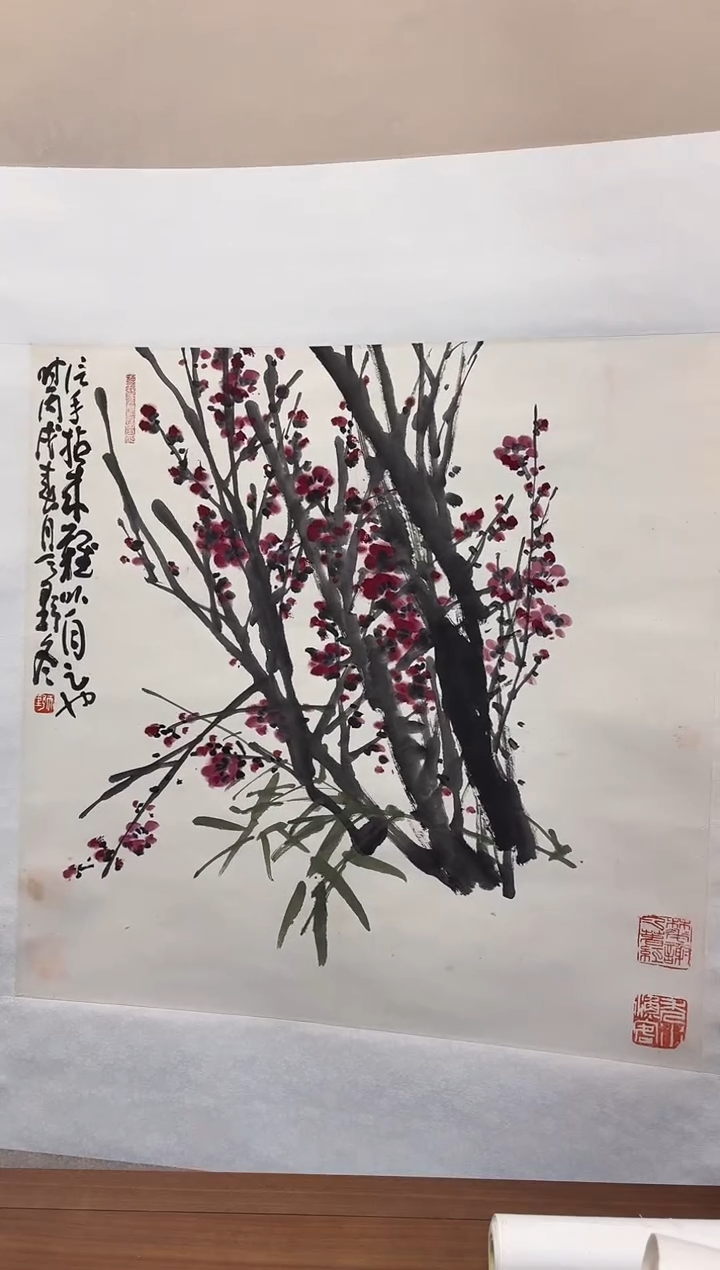 【闪购商品】书法姚老师 斗方国画 立轴