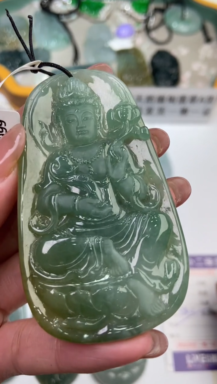 【闪购商品】翡翠挂件未镶嵌2202285  